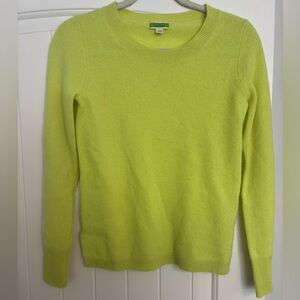 J Crew 100% Cashmere Sweater